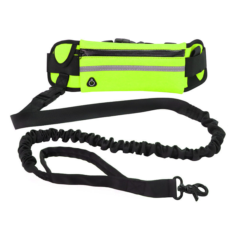 Hands Free Dog Leash Pet Walking And Training Belt With Shock