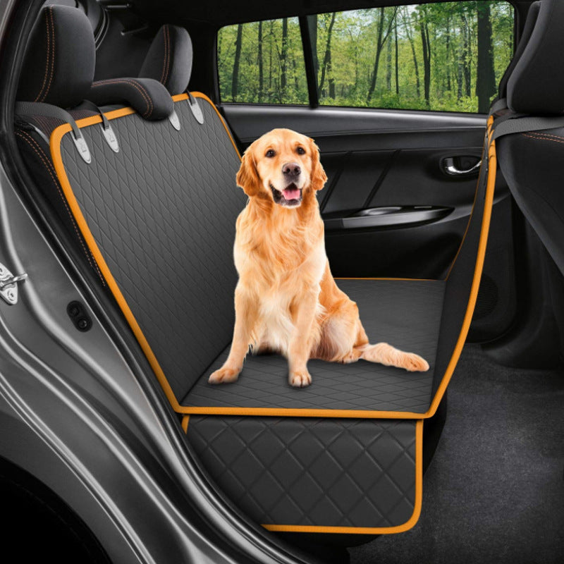 Dog Car Seat Cover View Mesh Pet