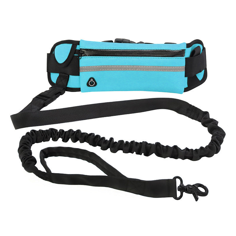 Hands Free Dog Leash Pet Walking And Training Belt With Shock