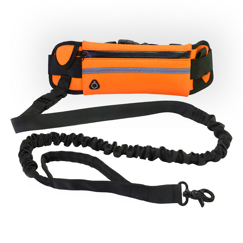 Hands Free Dog Leash Pet Walking And Training Belt With Shock