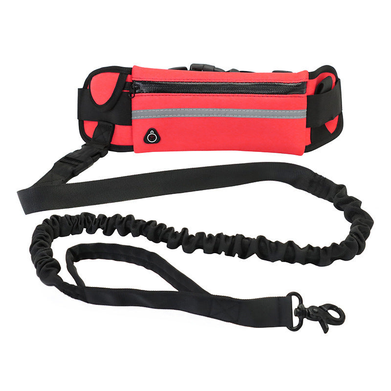 Hands Free Dog Leash Pet Walking And Training Belt With Shock